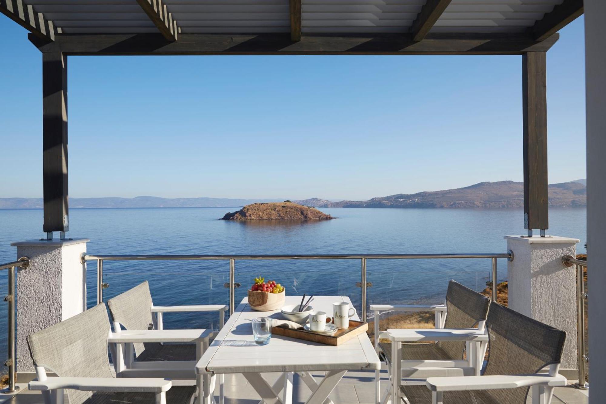 Eleia Seafront Rooms & Villas Petra  Luaran gambar