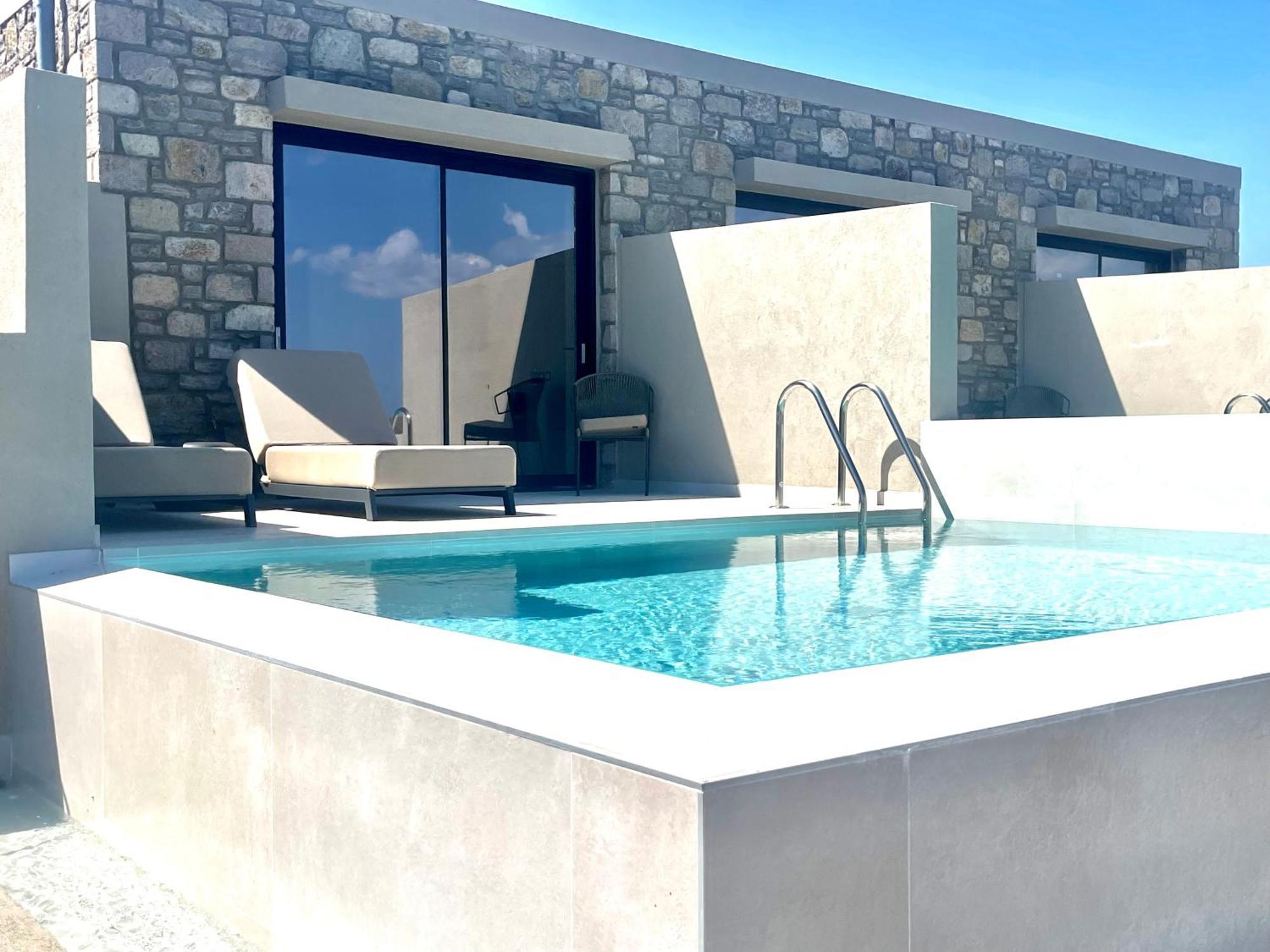 Eleia Seafront Rooms & Villas Petra  Luaran gambar