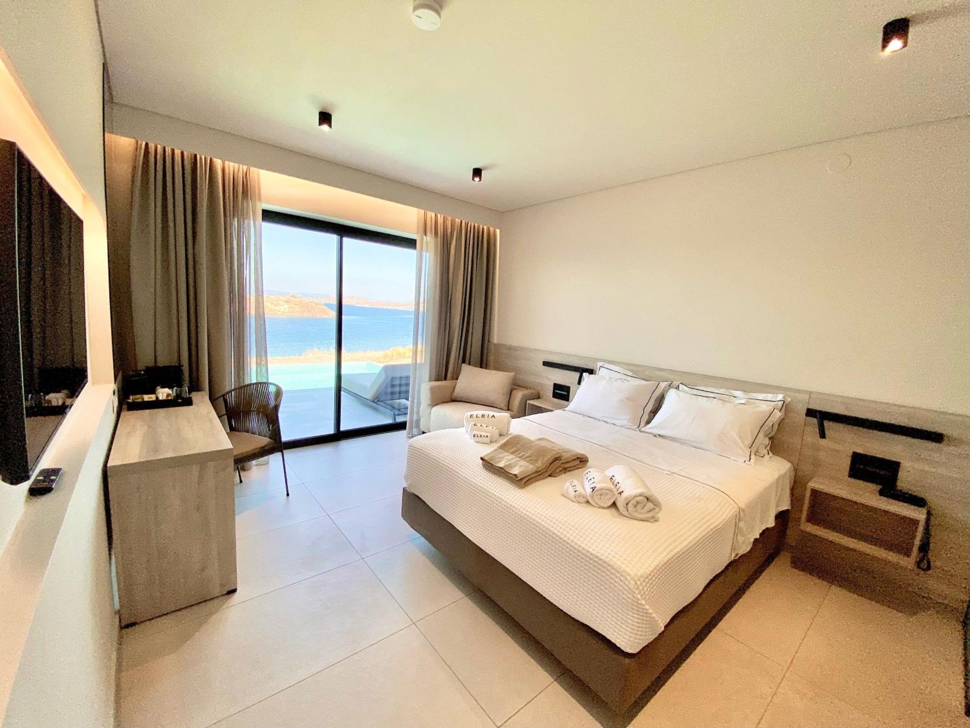 Eleia Seafront Rooms & Villas Petra  Luaran gambar