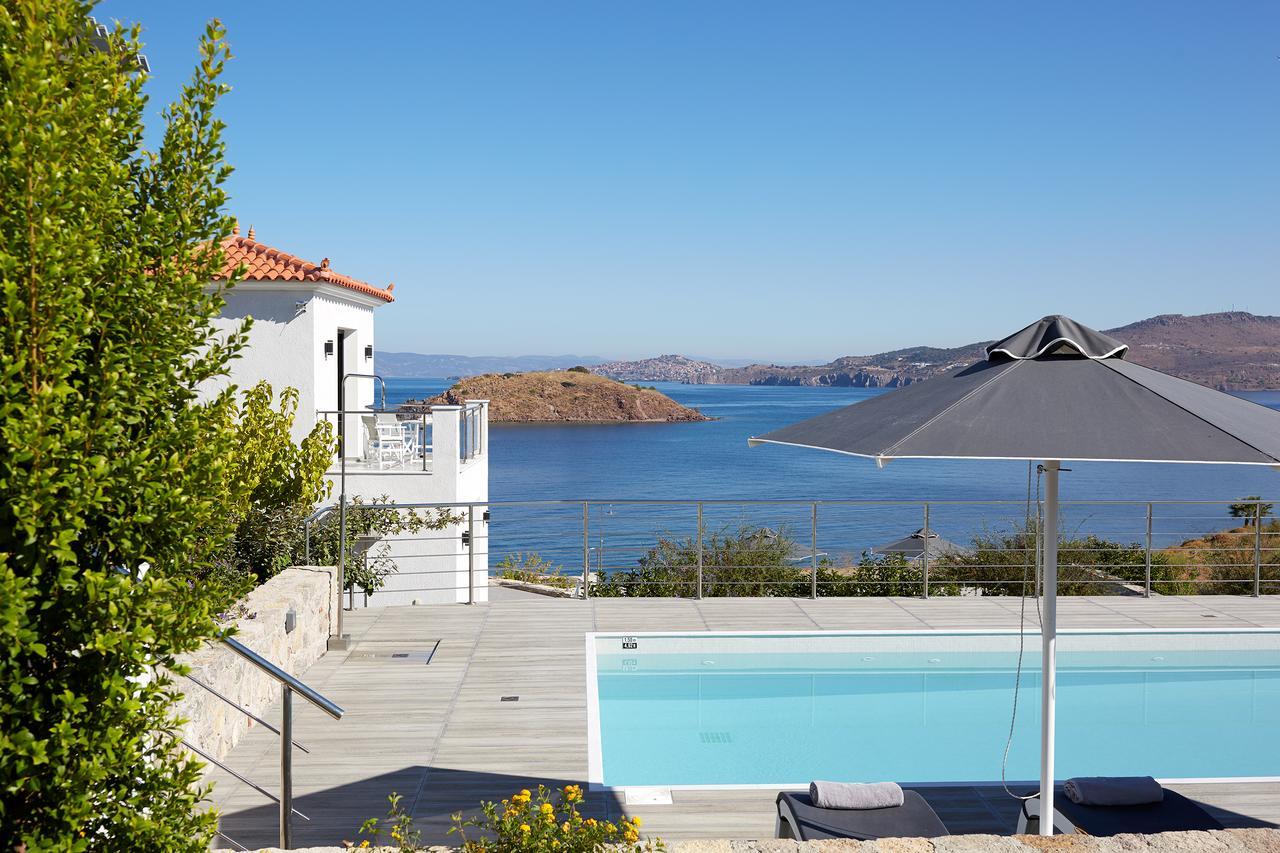 Eleia Seafront Rooms & Villas Petra  Luaran gambar