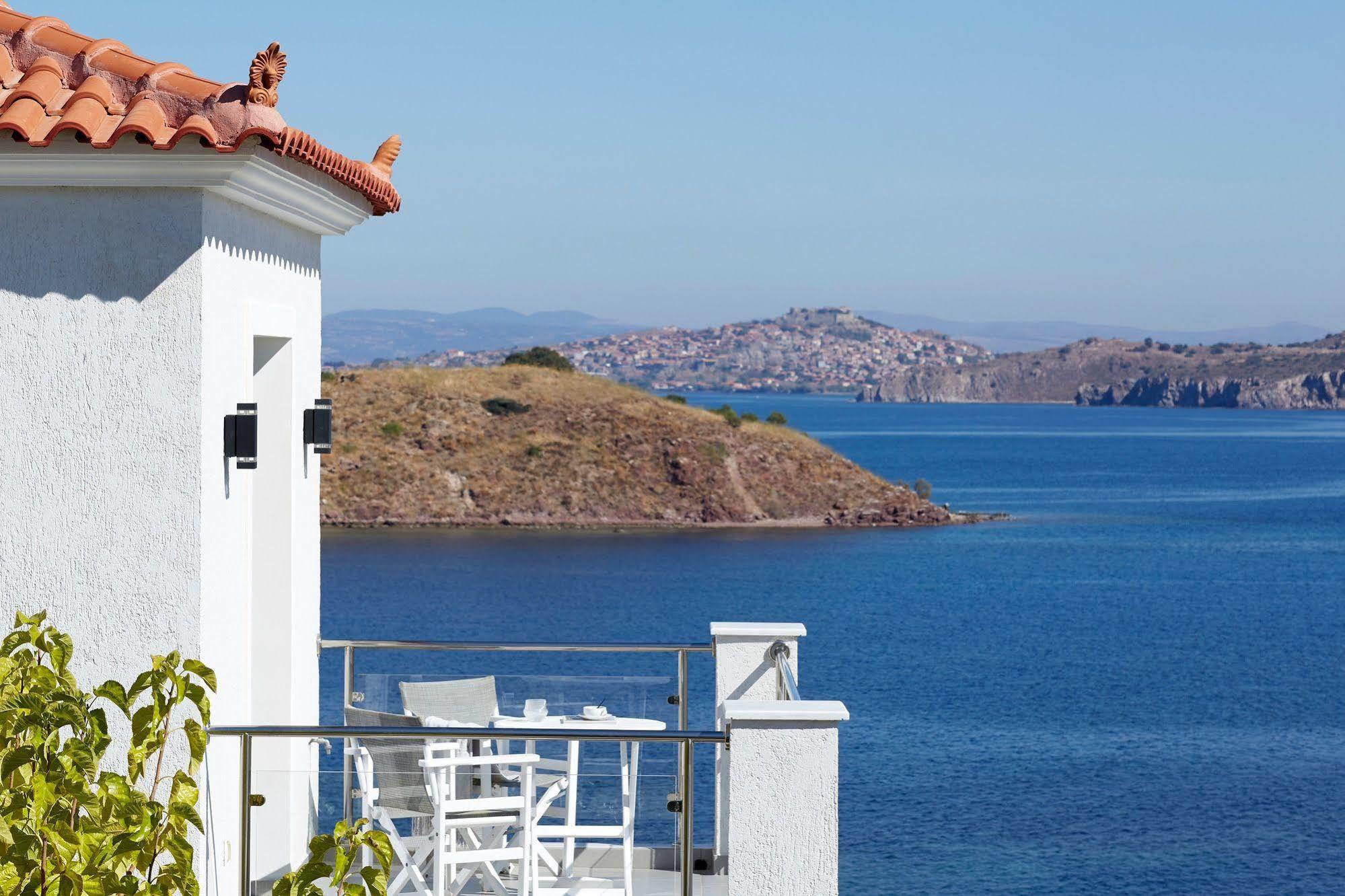 Eleia Seafront Rooms & Villas Petra  Luaran gambar